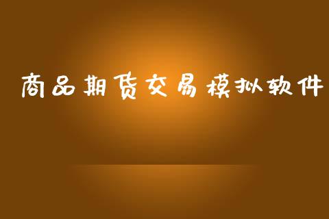 商品期货交易模拟软件_https://m.15771688.com_美国道指_第1张