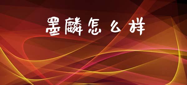 墨麟怎么样_https://m.15771688.com_期货开户_第1张