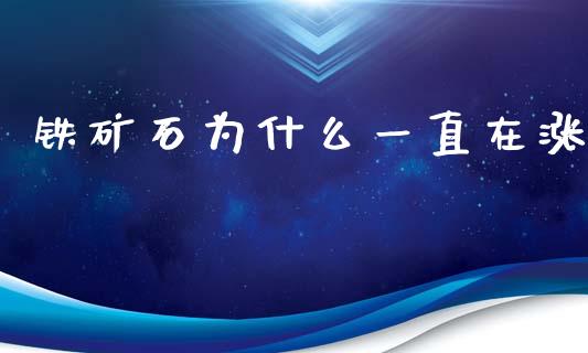 铁矿石为什么一直在涨_道指实时行情_第1张_期货开户_期货手续费_道指实时行情_美国道指 铁矿石为什么一直在涨_https://m.15771688.com_道指实时行情_第1张