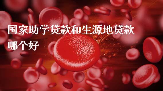 国家助学贷款和生源地贷款哪个好_https://m.15771688.com_美国道指_第1张