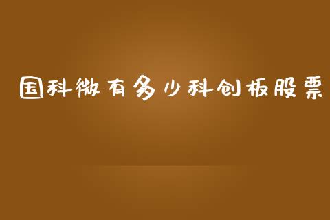 国科微有多少科创板股票_https://m.15771688.com_期货手续费_第1张