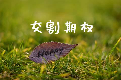 交割期权_https://m.15771688.com_道指实时行情_第1张