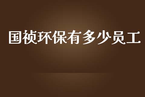 国祯环保有多少员工_https://m.15771688.com_期货开户_第1张