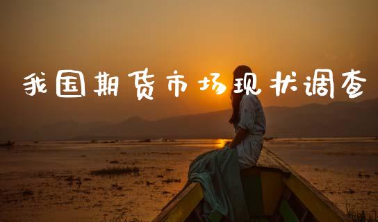 我国期货市场现状调查_https://m.15771688.com_期货手续费_第1张