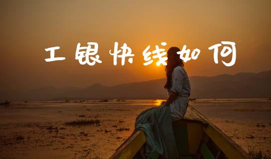 工银快线如何_https://m.15771688.com_期货手续费_第1张