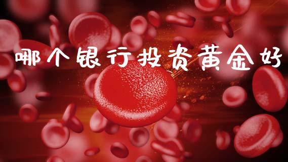 哪个银行投资黄金好_https://m.15771688.com_美国道指_第1张
