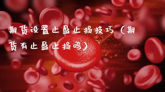 期货设置止盈止损技巧（期货有止盈止损吗）_https://m.15771688.com_期货手续费_第1张