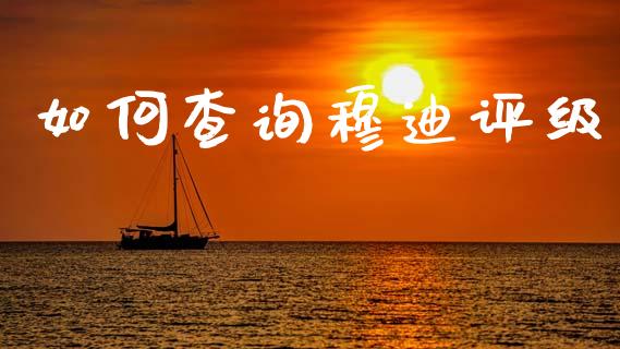 如何查询穆迪评级_https://m.15771688.com_道指实时行情_第1张