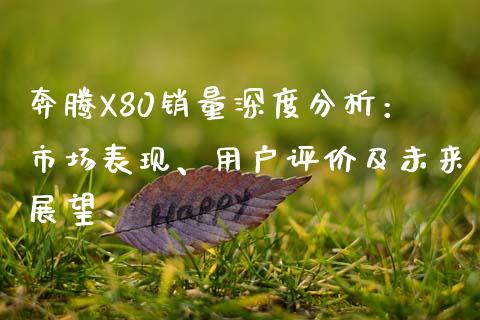 奔腾X80销量深度分析：市场表现、用户评价及未来展望_https://m.15771688.com_美国道指_第1张