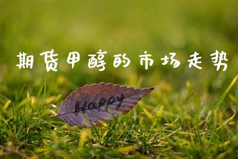 期货甲醇的市场走势_https://m.15771688.com_期货手续费_第1张