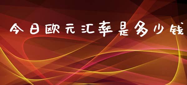 今日欧元汇率是多少钱_https://m.15771688.com_道指实时行情_第1张