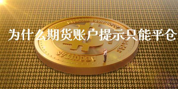为什么期货账户提示只能平仓_https://m.15771688.com_期货开户_第1张