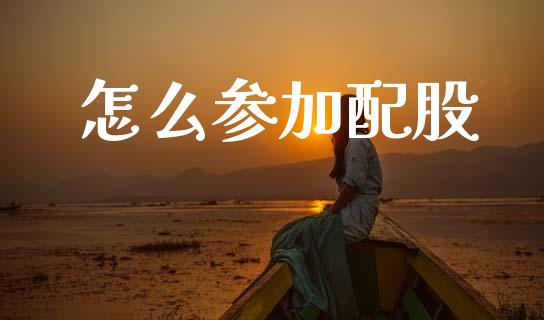 怎么参加配股_https://m.15771688.com_美国道指_第1张