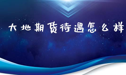 大地期货待遇怎么样_https://m.15771688.com_期货开户_第1张