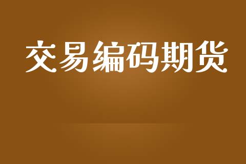 交易编码期货_https://m.15771688.com_道指实时行情_第1张