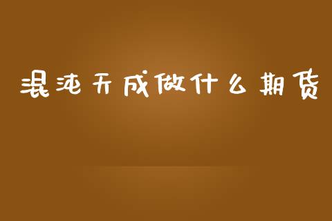 混沌天成做什么期货_https://m.15771688.com_期货手续费_第1张