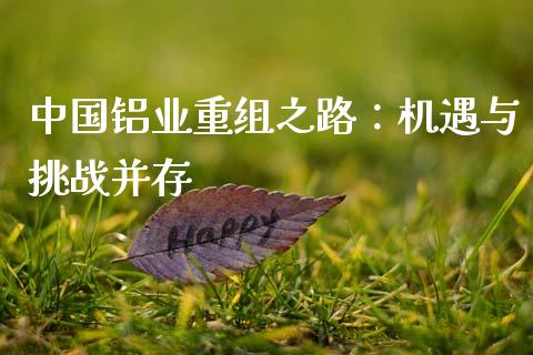 中国铝业重组之路：机遇与挑战并存_https://m.15771688.com_道指实时行情_第1张