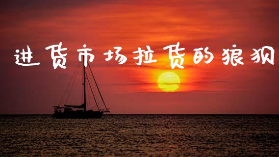 进货市场拉货的狼狈_https://m.15771688.com_期货手续费_第1张