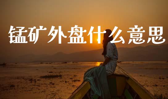 锰矿外盘什么意思_https://m.15771688.com_美国道指_第1张