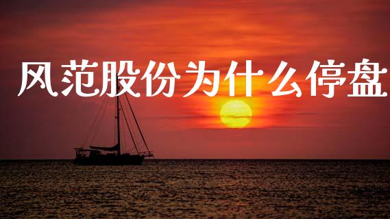 风范股份为什么停盘_https://m.15771688.com_道指实时行情_第1张