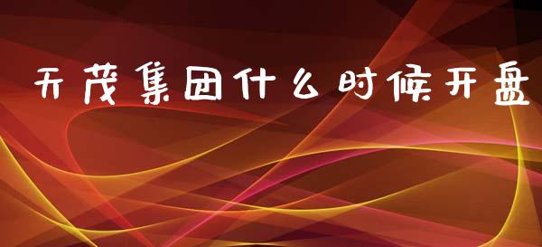 天茂集团什么时候开盘_https://m.15771688.com_道指实时行情_第1张