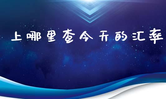 上哪里查今天的汇率_https://m.15771688.com_期货开户_第1张