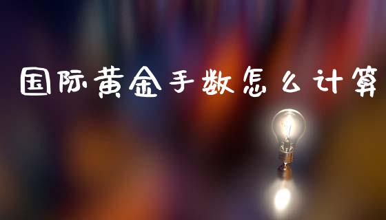 国际黄金手数怎么计算_https://m.15771688.com_期货开户_第1张