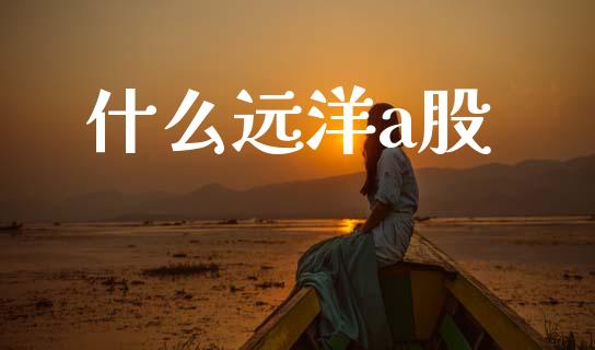 什么远洋a股_https://m.15771688.com_期货开户_第1张