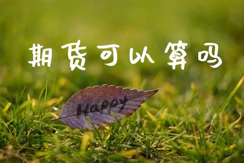 期货可以算吗_https://m.15771688.com_美国道指_第1张