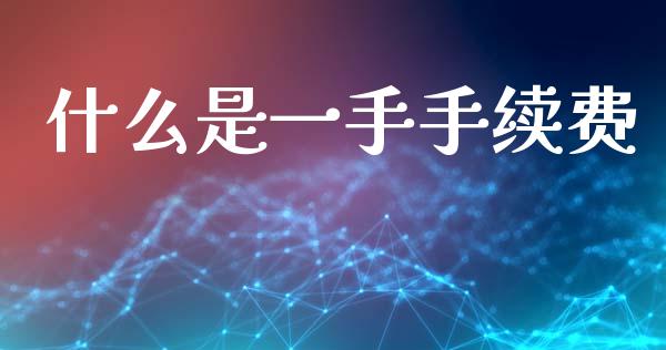 什么是一手手续费_https://m.15771688.com_期货开户_第1张