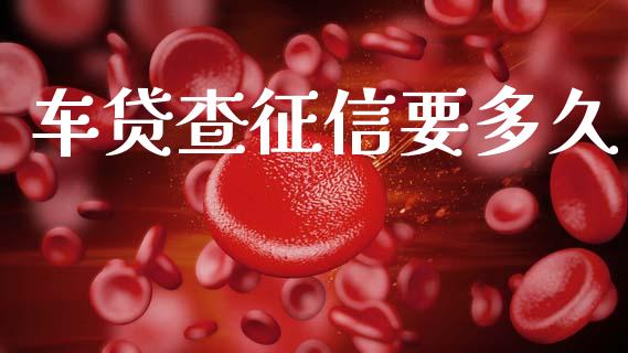 车贷查征信要多久_https://m.15771688.com_美国道指_第1张