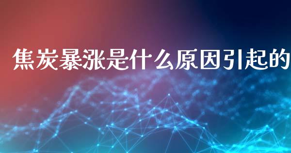焦炭暴涨是什么原因引起的_https://m.15771688.com_期货手续费_第1张