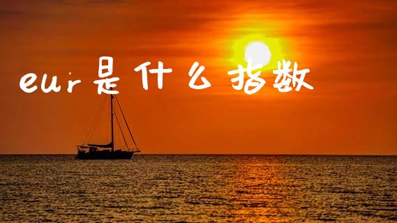 eur是什么指数_https://m.15771688.com_美国道指_第1张
