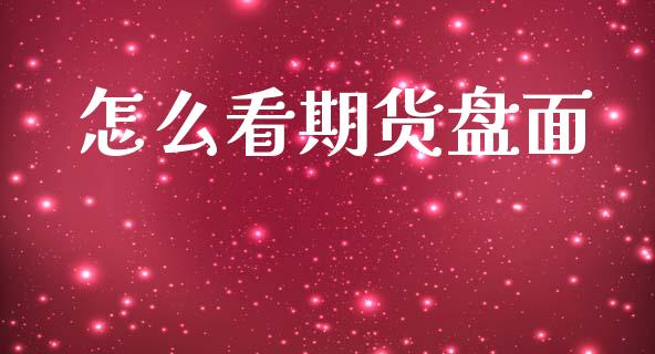 怎么看期货盘面_https://m.15771688.com_期货手续费_第1张