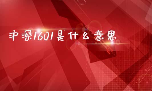 沪深1601是什么意思_https://m.15771688.com_期货手续费_第1张