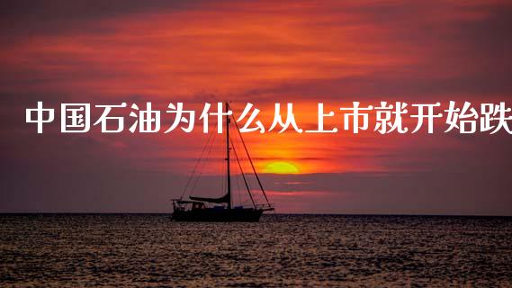中国石油为什么从上市就开始跌_https://m.15771688.com_道指实时行情_第1张