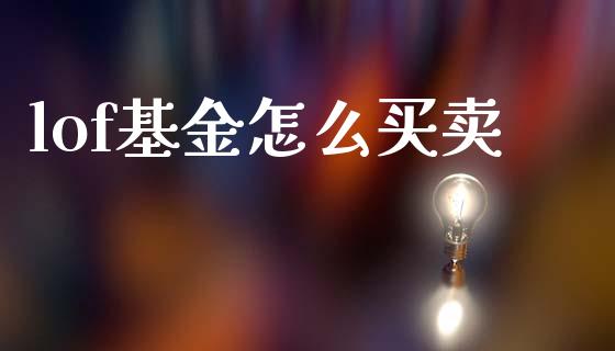 lof基金怎么买卖_https://m.15771688.com_期货开户_第1张