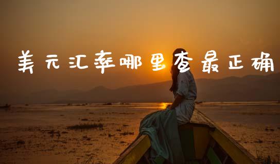 美元汇率哪里查最正确_https://m.15771688.com_美国道指_第1张