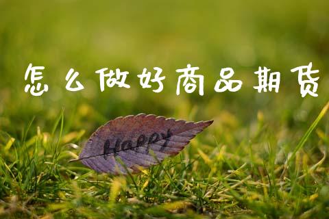 怎么做好商品期货_https://m.15771688.com_美国道指_第1张