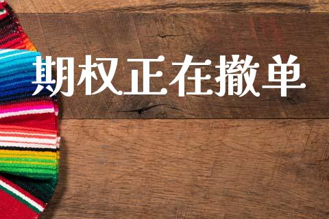 期权正在撤单_https://m.15771688.com_期货手续费_第1张