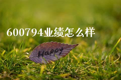 600794业绩怎么样_https://m.15771688.com_期货开户_第1张