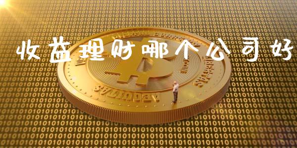 收益理财哪个公司好_https://m.15771688.com_期货手续费_第1张