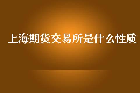 上海期货交易所是什么性质_https://m.15771688.com_美国道指_第1张