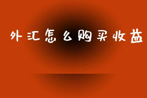 外汇怎么购买收益_https://m.15771688.com_期货手续费_第1张