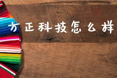 方正科技怎么样_https://m.15771688.com_期货手续费_第1张