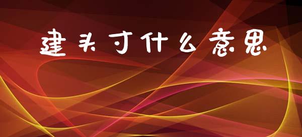 建头寸什么意思_https://m.15771688.com_美国道指_第1张