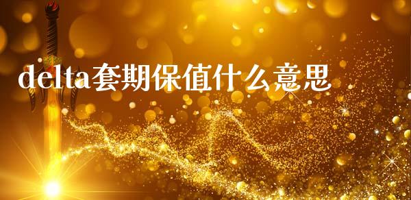 delta套期保值什么意思_https://m.15771688.com_道指实时行情_第1张