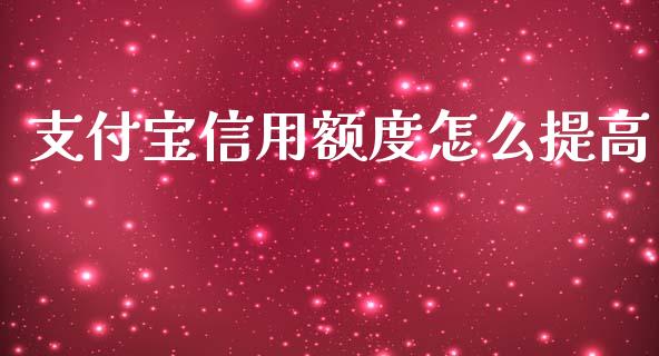 支付宝信用额度怎么提高_https://m.15771688.com_期货开户_第1张