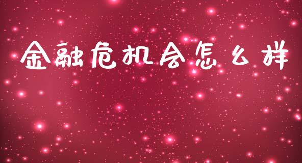 金融危机会怎么样_https://m.15771688.com_道指实时行情_第1张