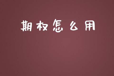 期权怎么用_https://m.15771688.com_美国道指_第1张